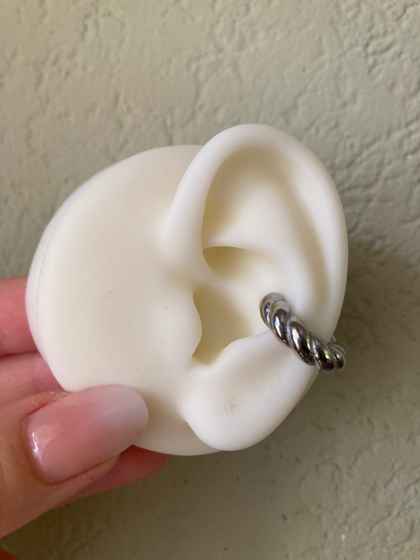 Orecchino Earcuff Treccia