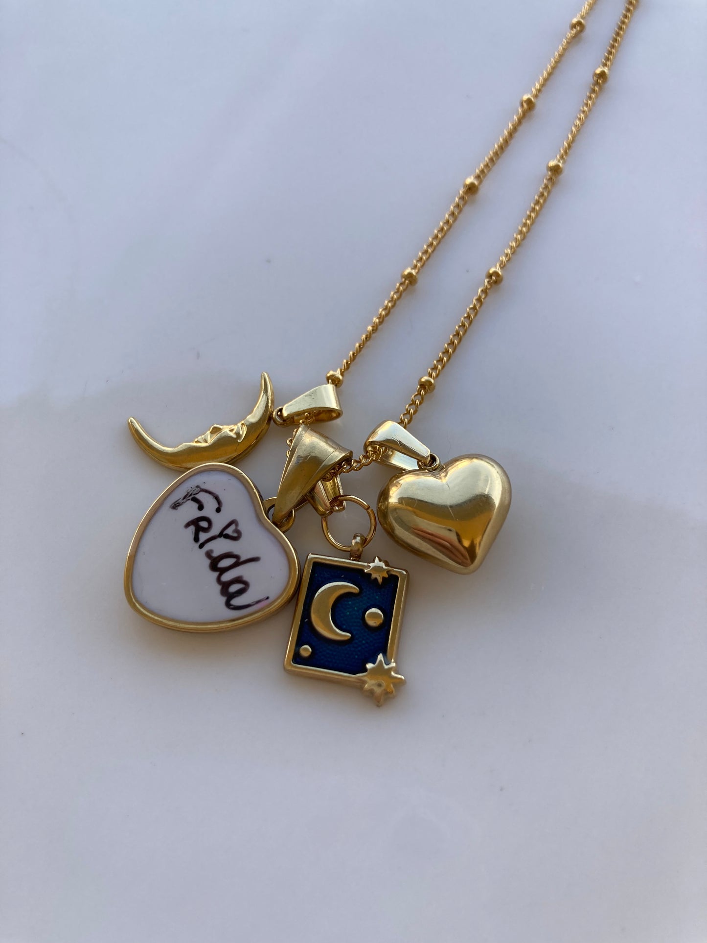 Collana Frida 4 Pendenti