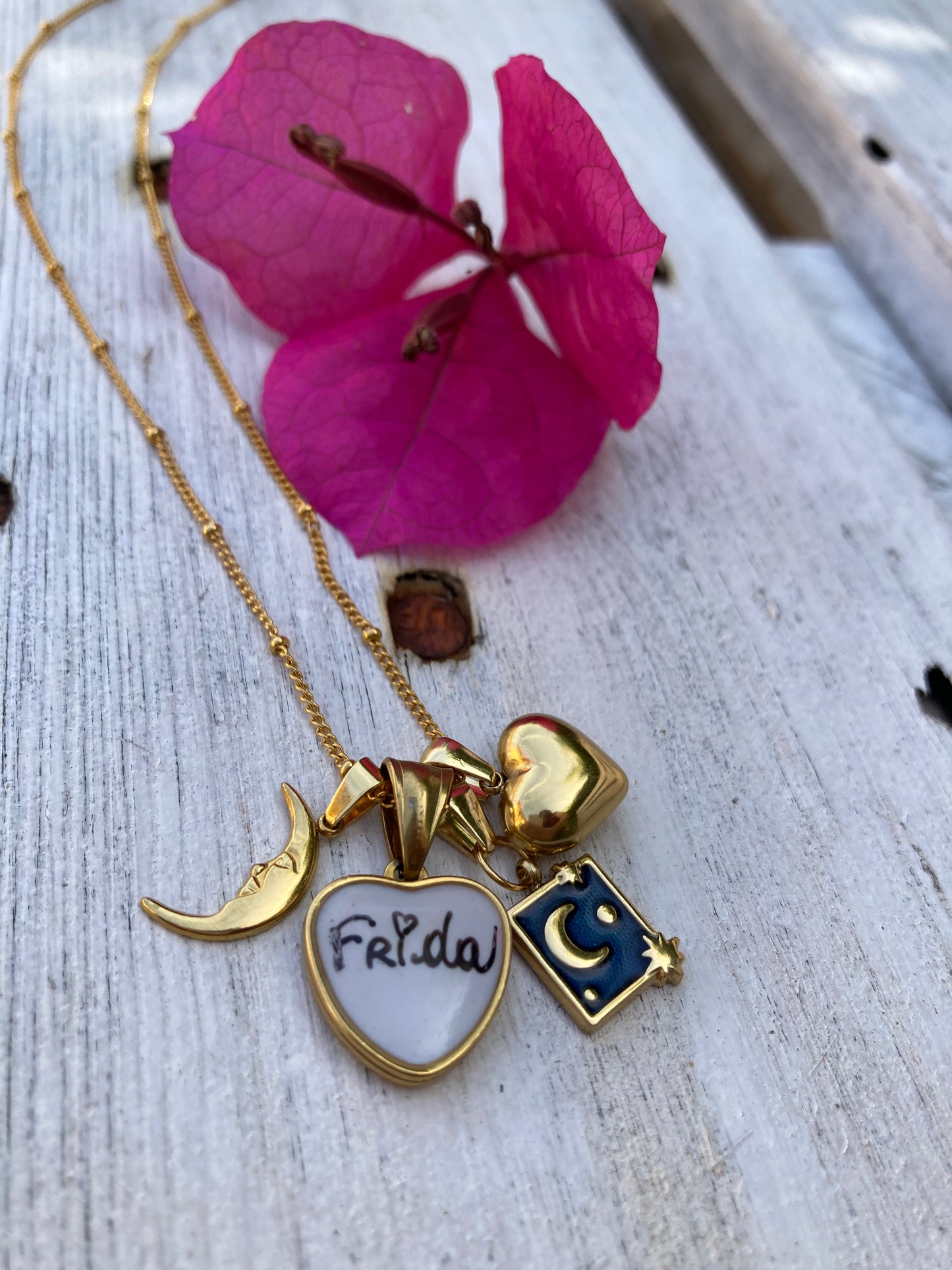 Collana Frida 4 Pendenti