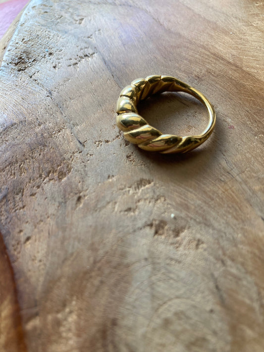 Anello Braid Gold