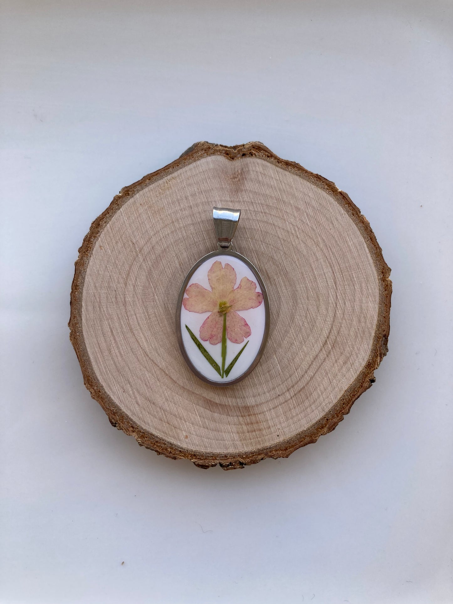 Ciondolo Big Flower Silver