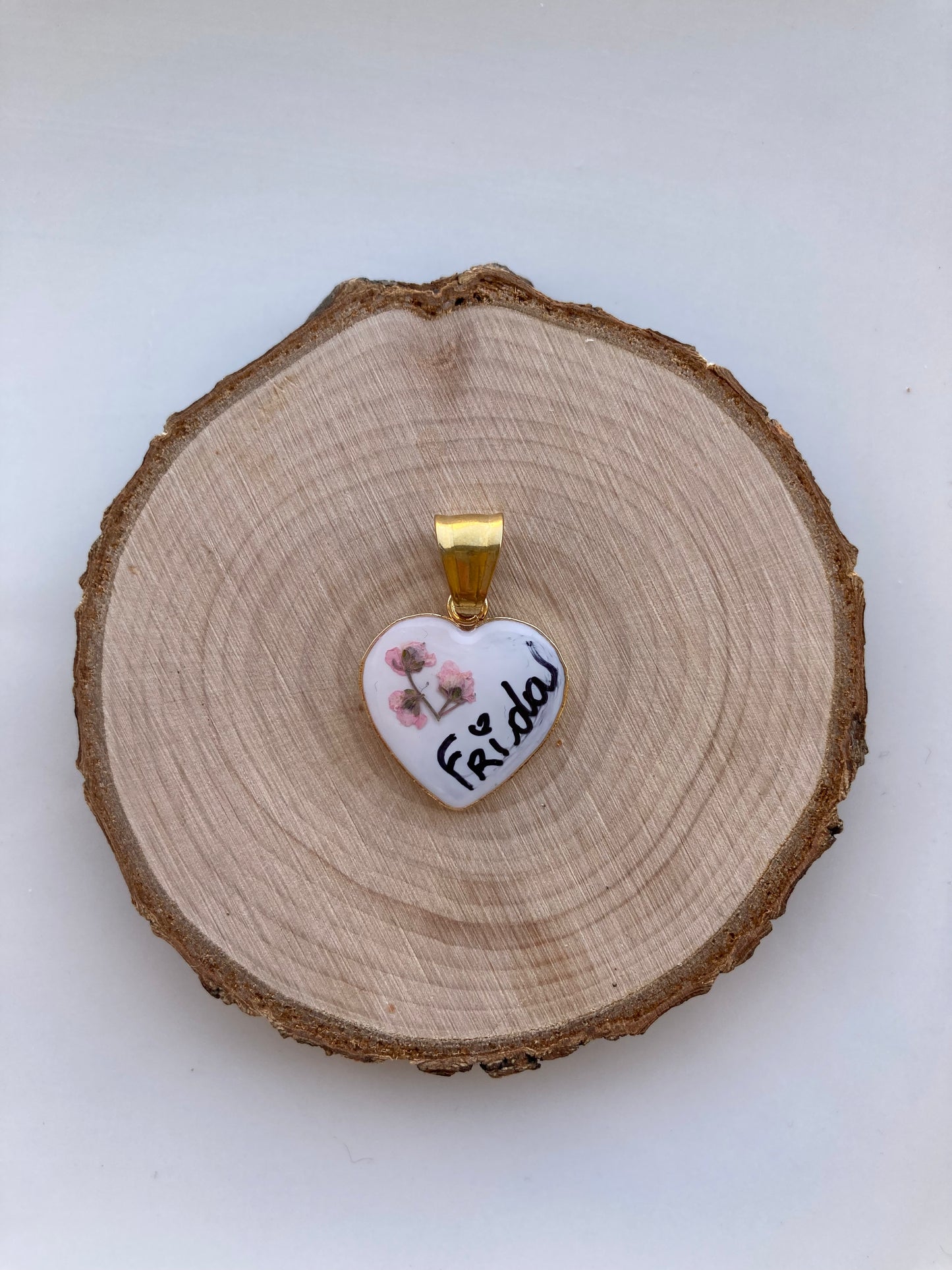 Ciondolo Frida Fiori Rosa Gold