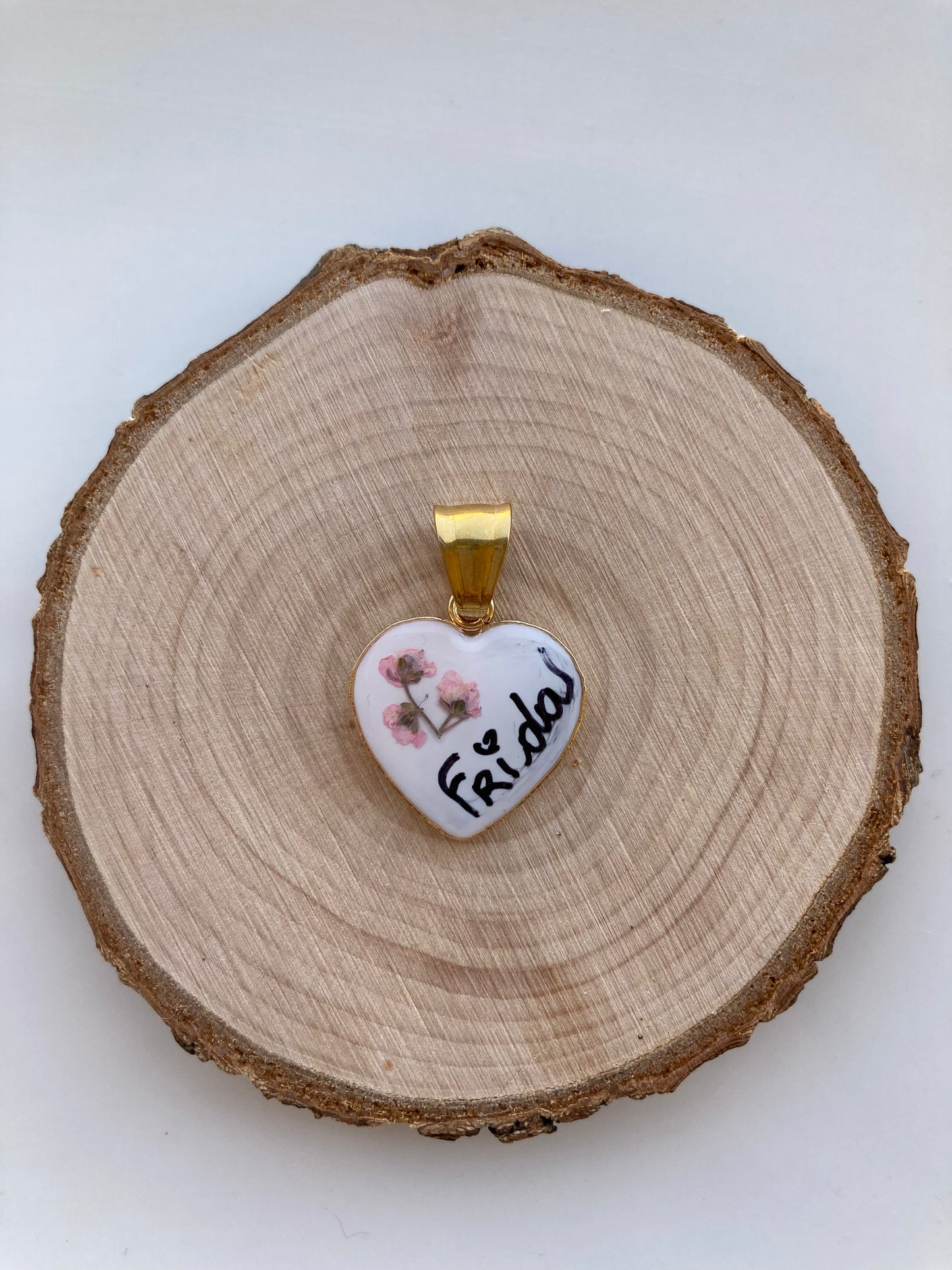 Ciondolo Frida Fiori Rosa Gold