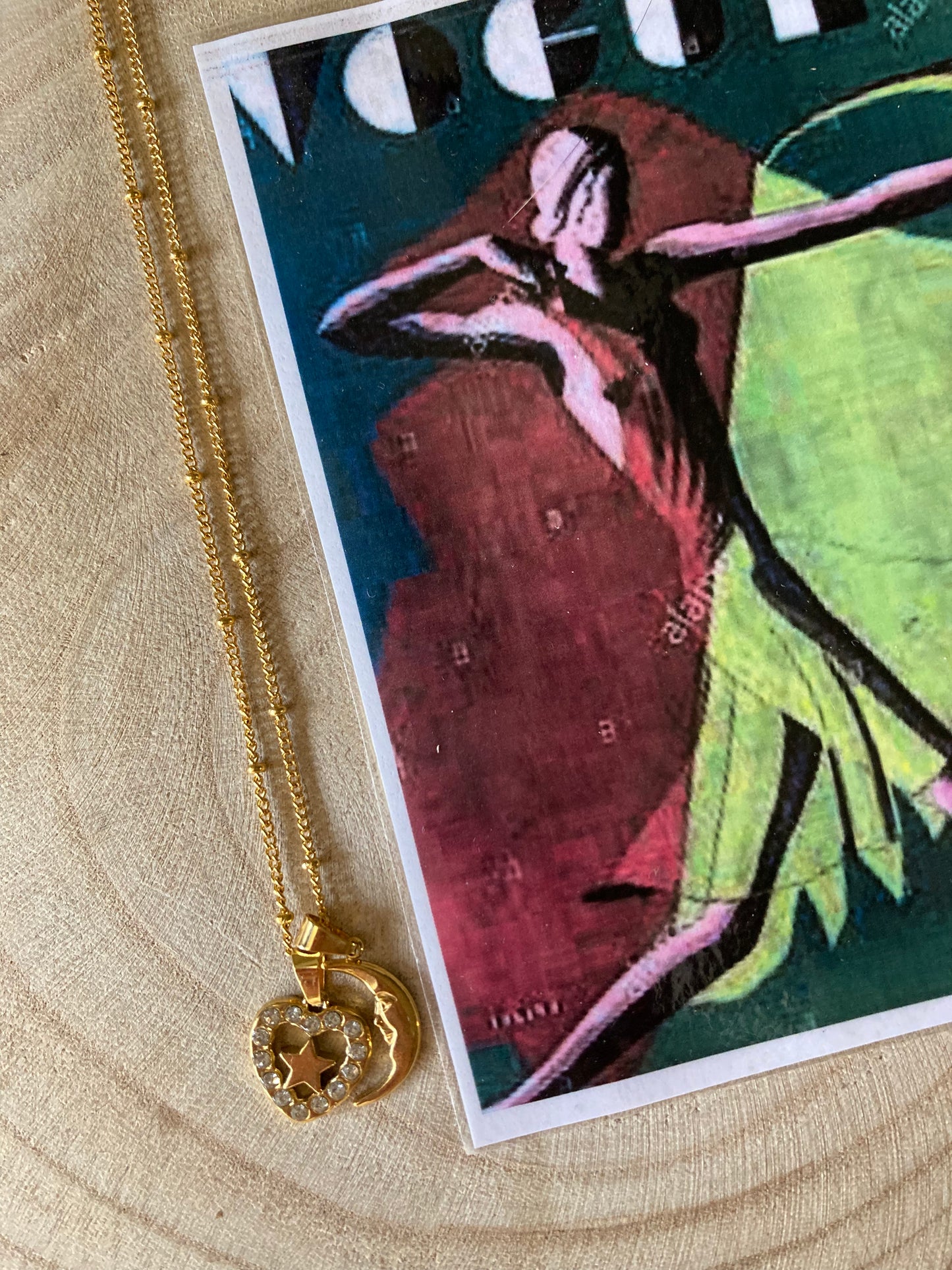 Collanina Acciaio due pendenti