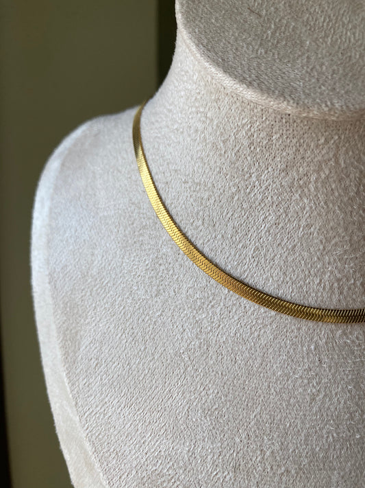 Collana Snake Small Gold