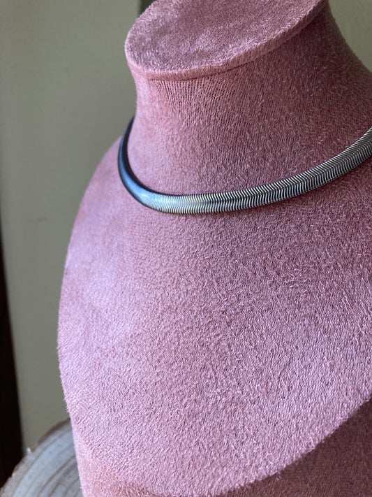 Collana Snake Grande Silver