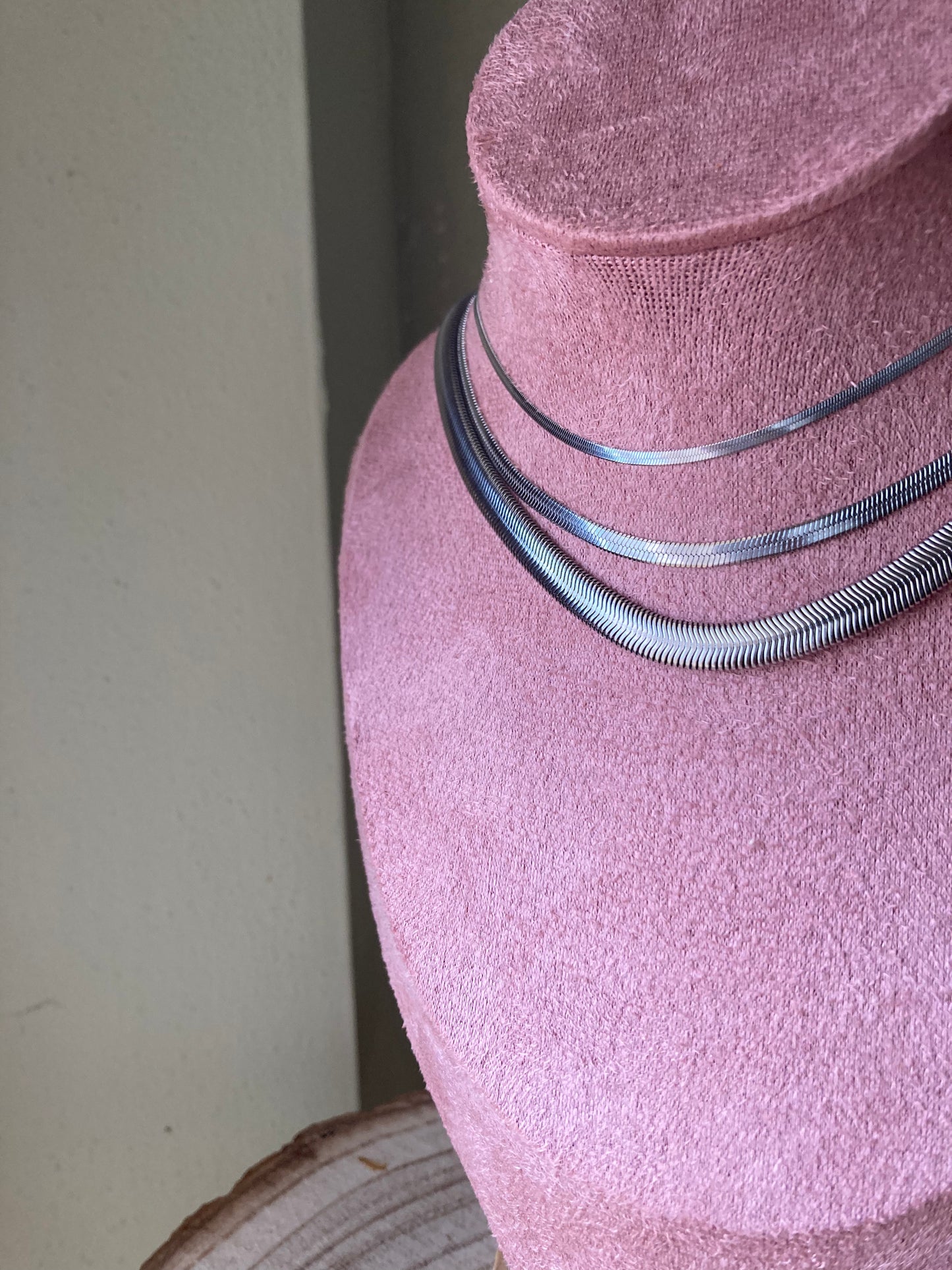 Collana Snake Grande Silver