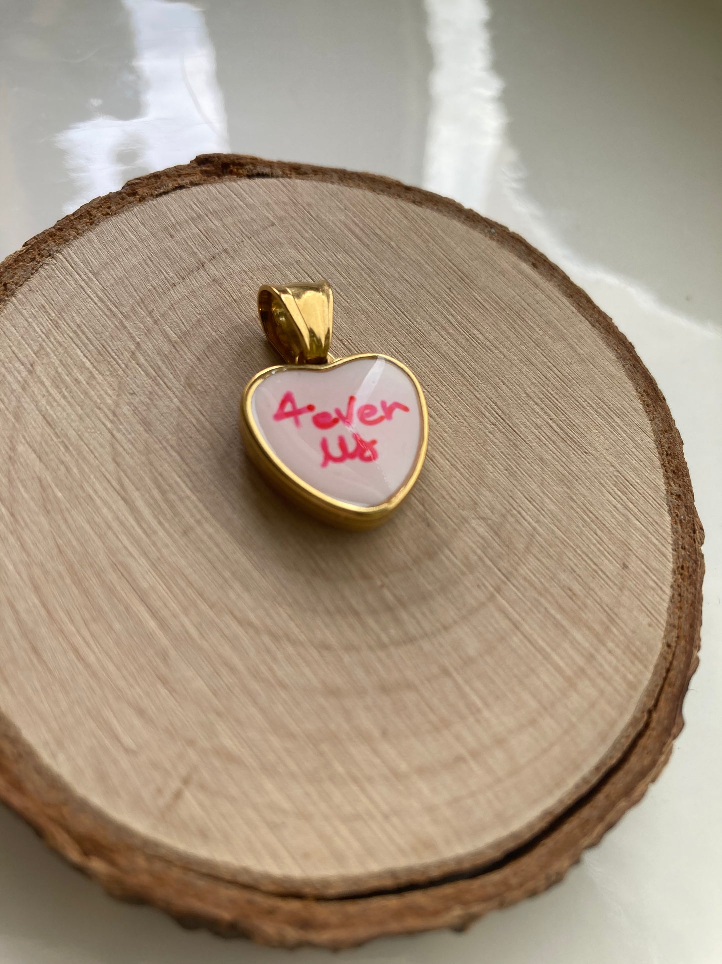 Ciondolo Cuore Doppio 4ever us