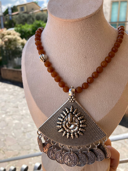 Collana Etnica Agata