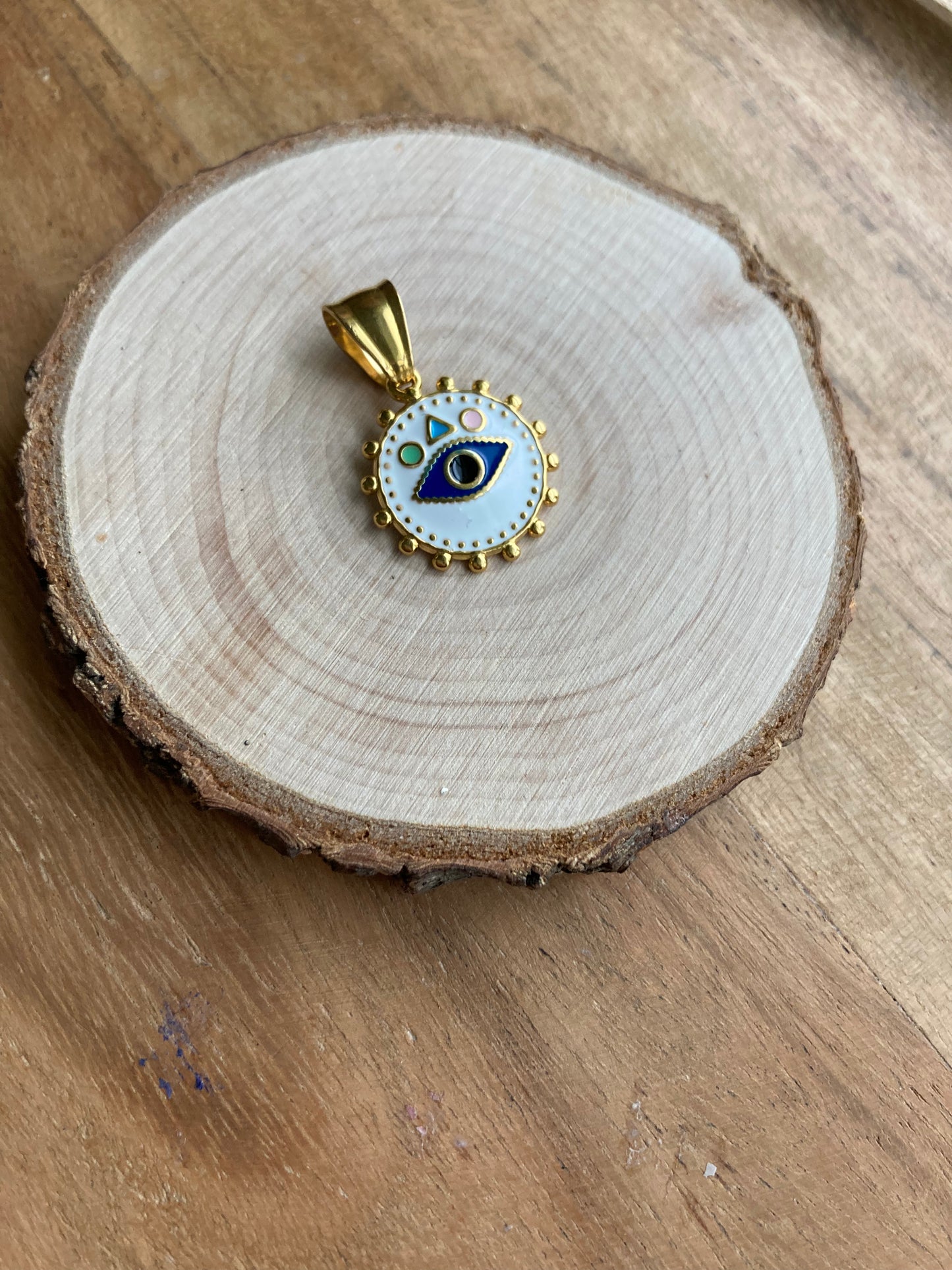 Ciondolo Occhio Gold