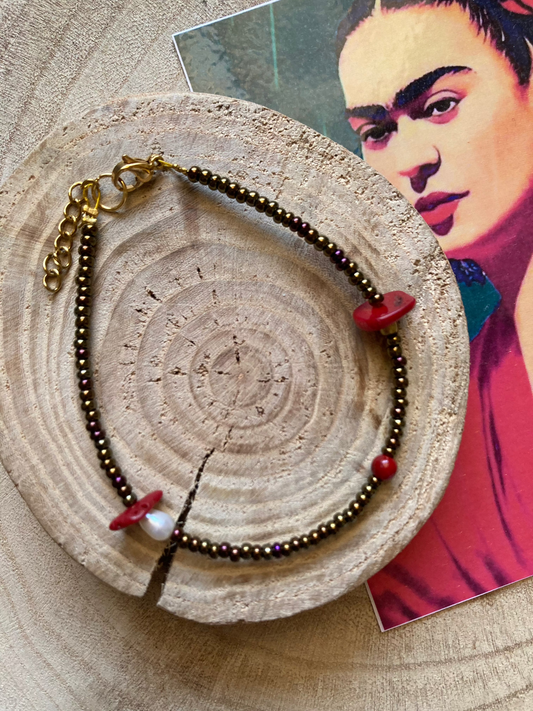 Bracciale Perline Rocailles