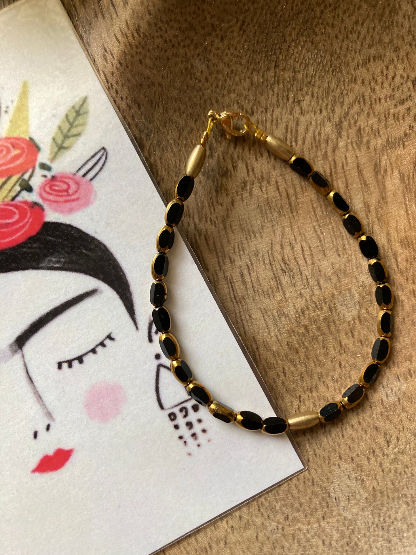 Bracciale Cristalli Neri