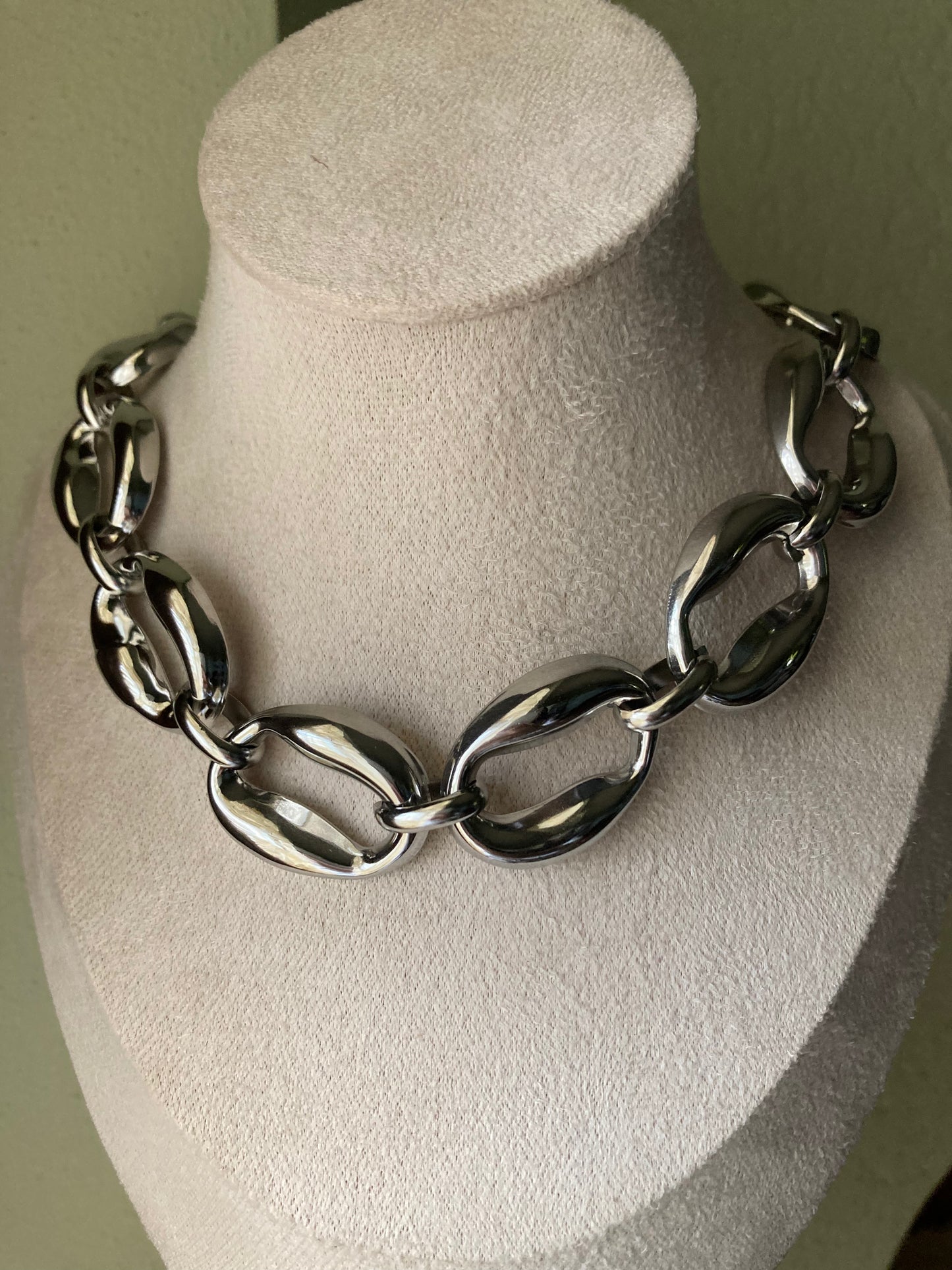 Collana Big Chain Silver