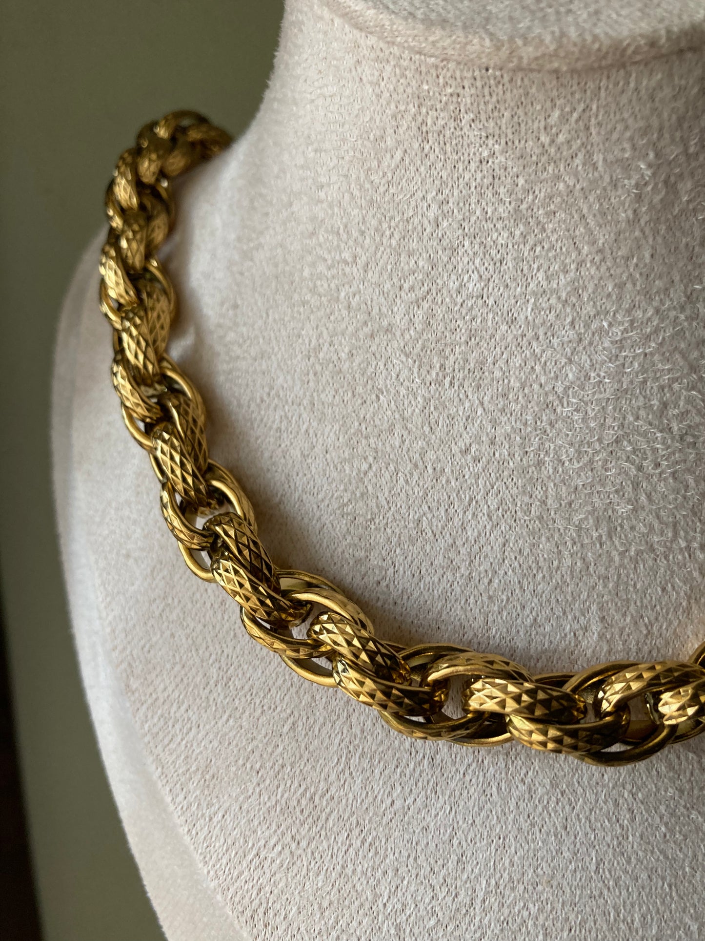 Collana Treccia Vintage