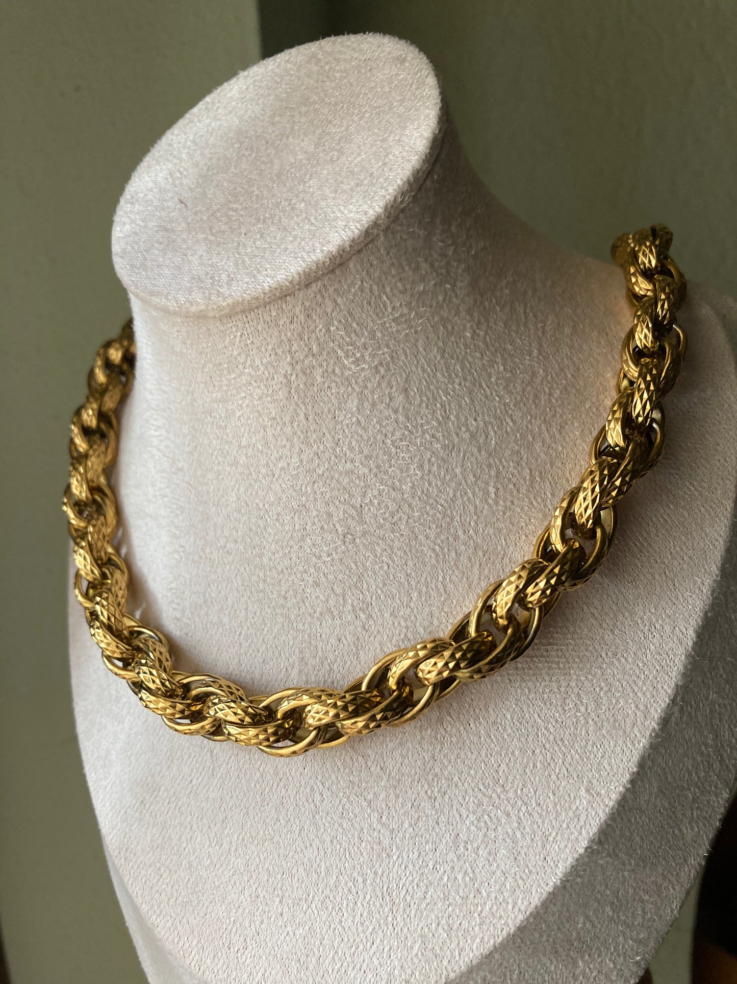 Collana Treccia Vintage