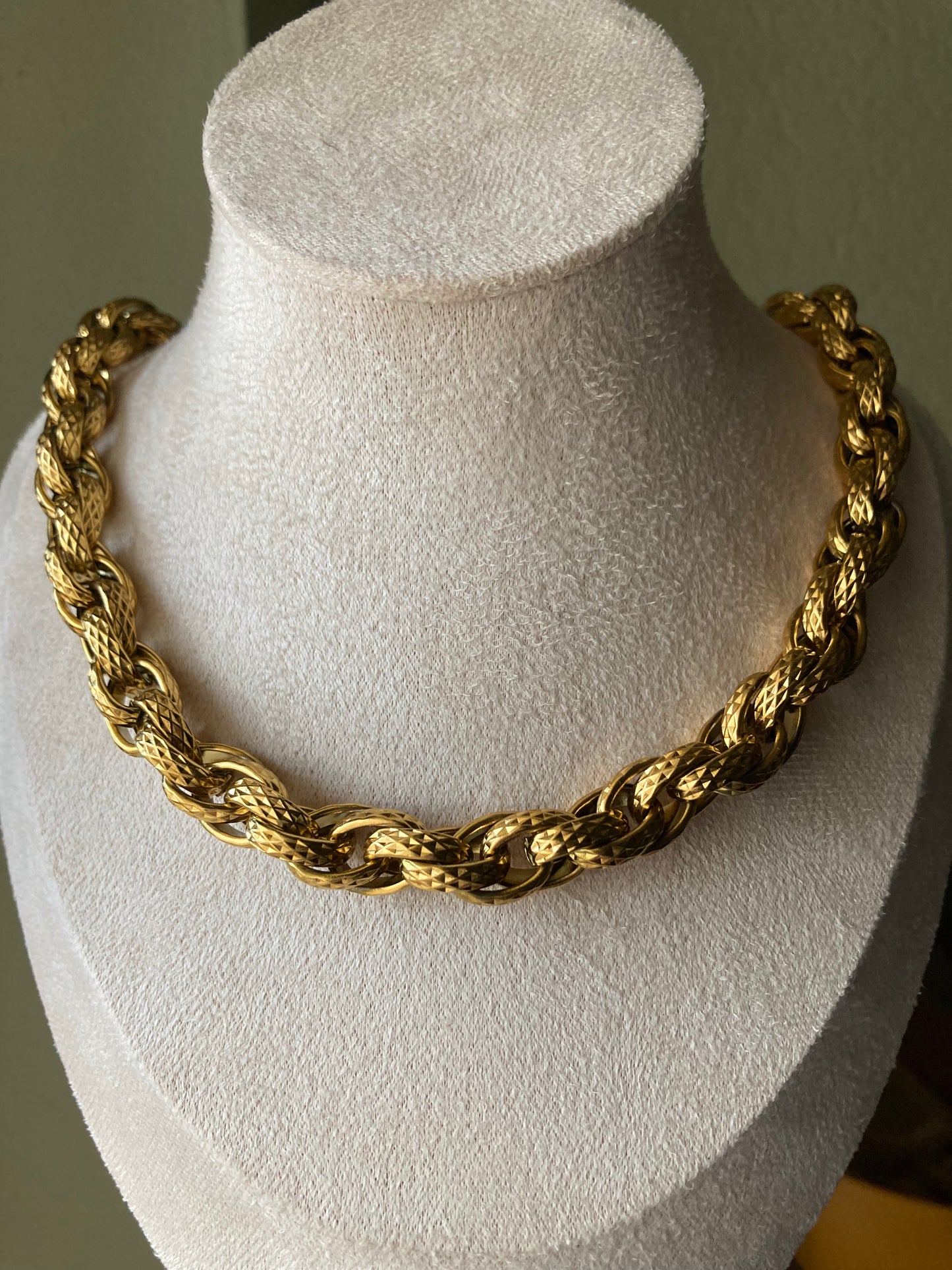 Collana Treccia Vintage