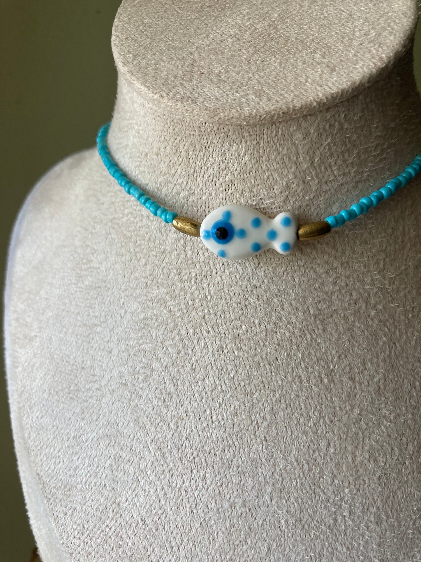 Collana Choker Pesciotto