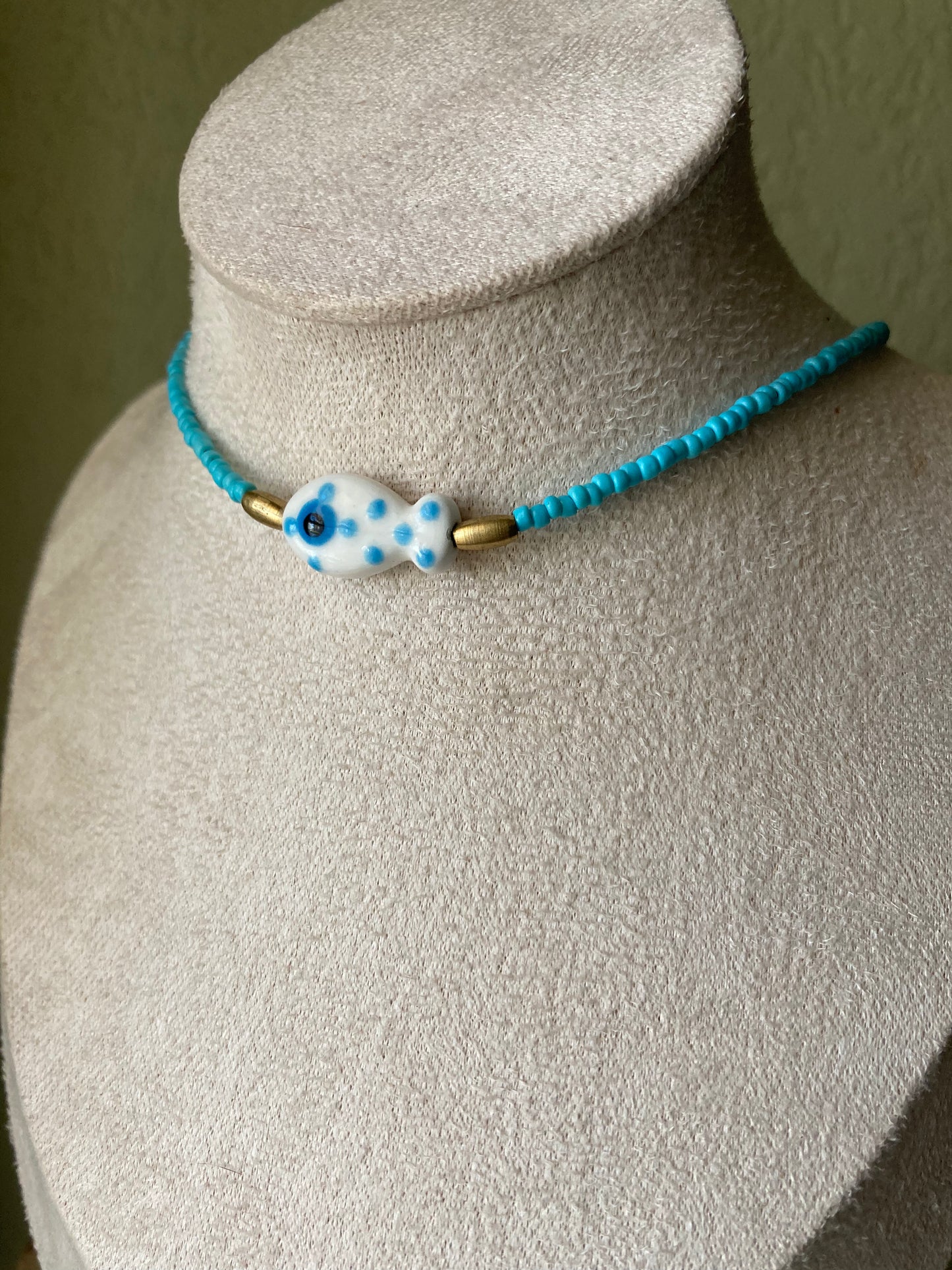 Collana Choker Pesciotto