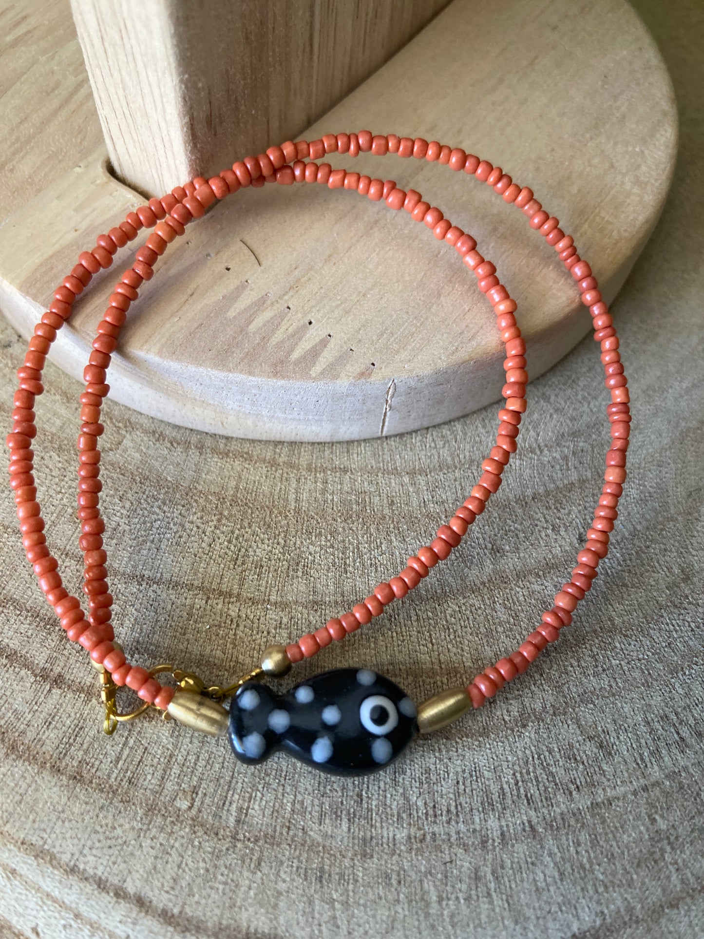 Collana Choker Pesciotto