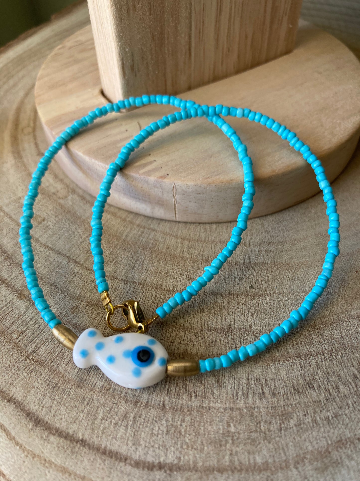 Collana Choker Pesciotto