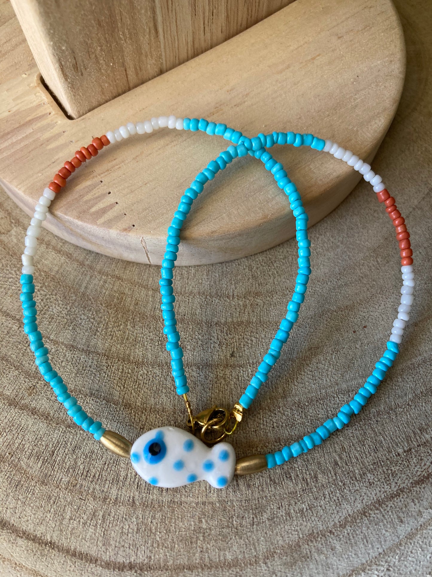 Collana Choker Pesciotto