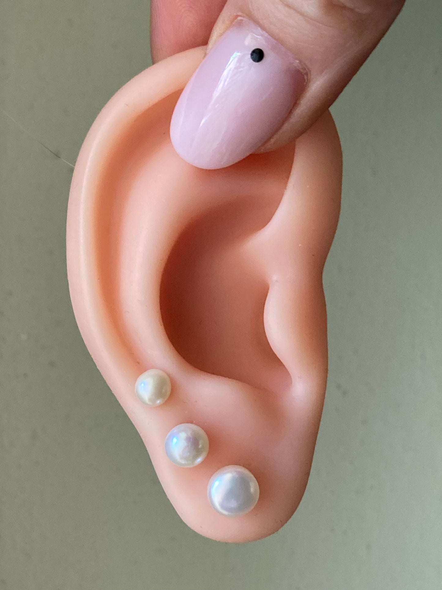 Set dea 3 Orecchini Perle