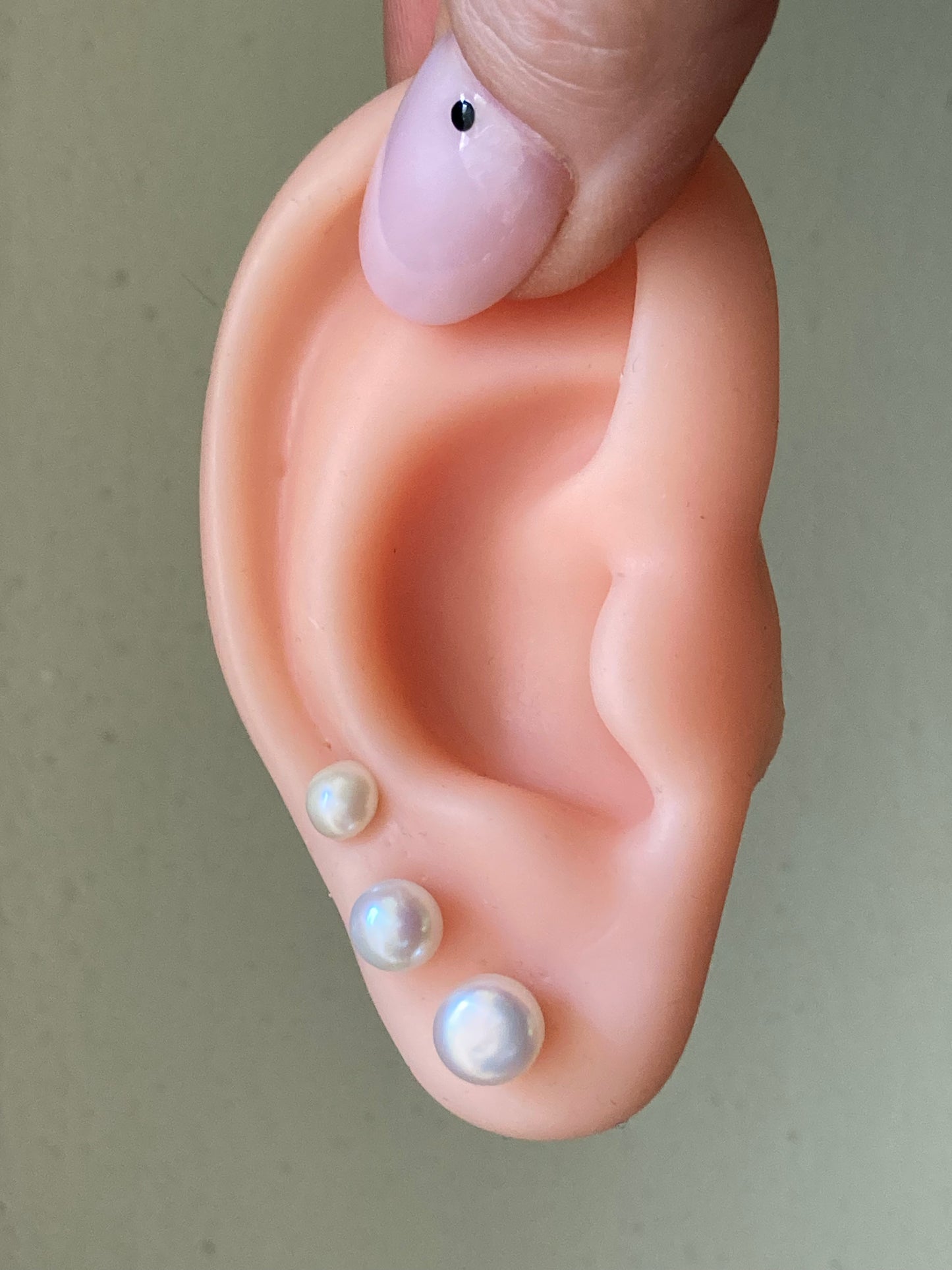 Set dea 3 Orecchini Perle