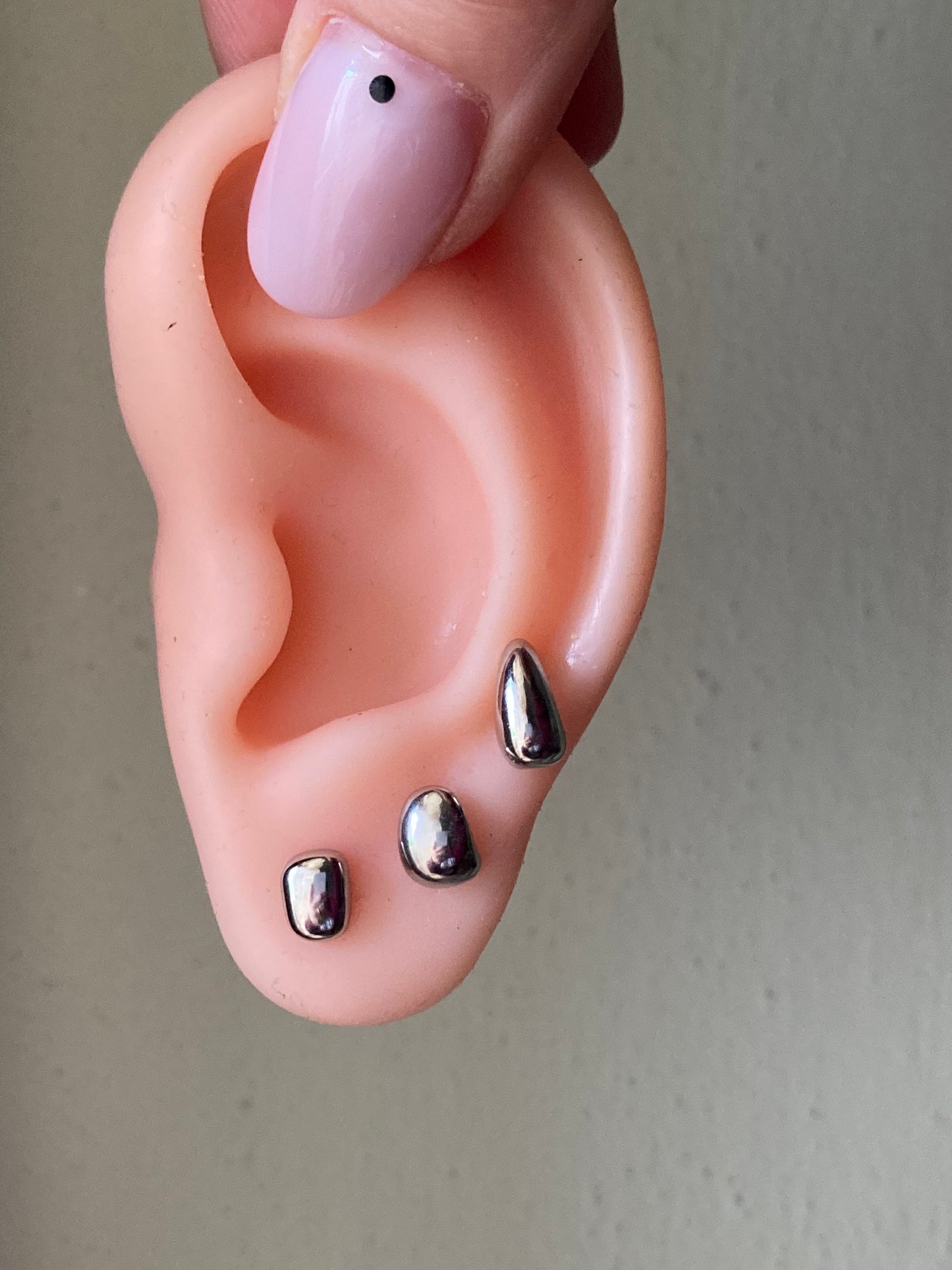 Set da 3 Orecchini  IronKiss