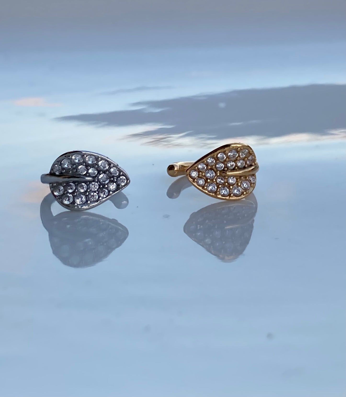 Orecchino Earcuff Foglia