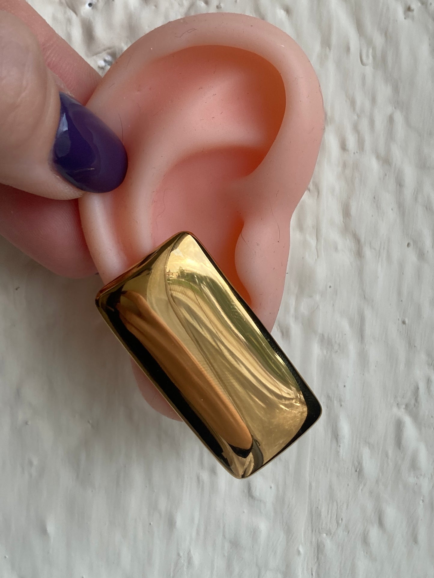 Gianduiotti Earrings Gold