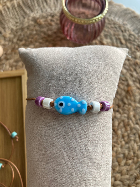 Bracciale Nami Cordino Marrone