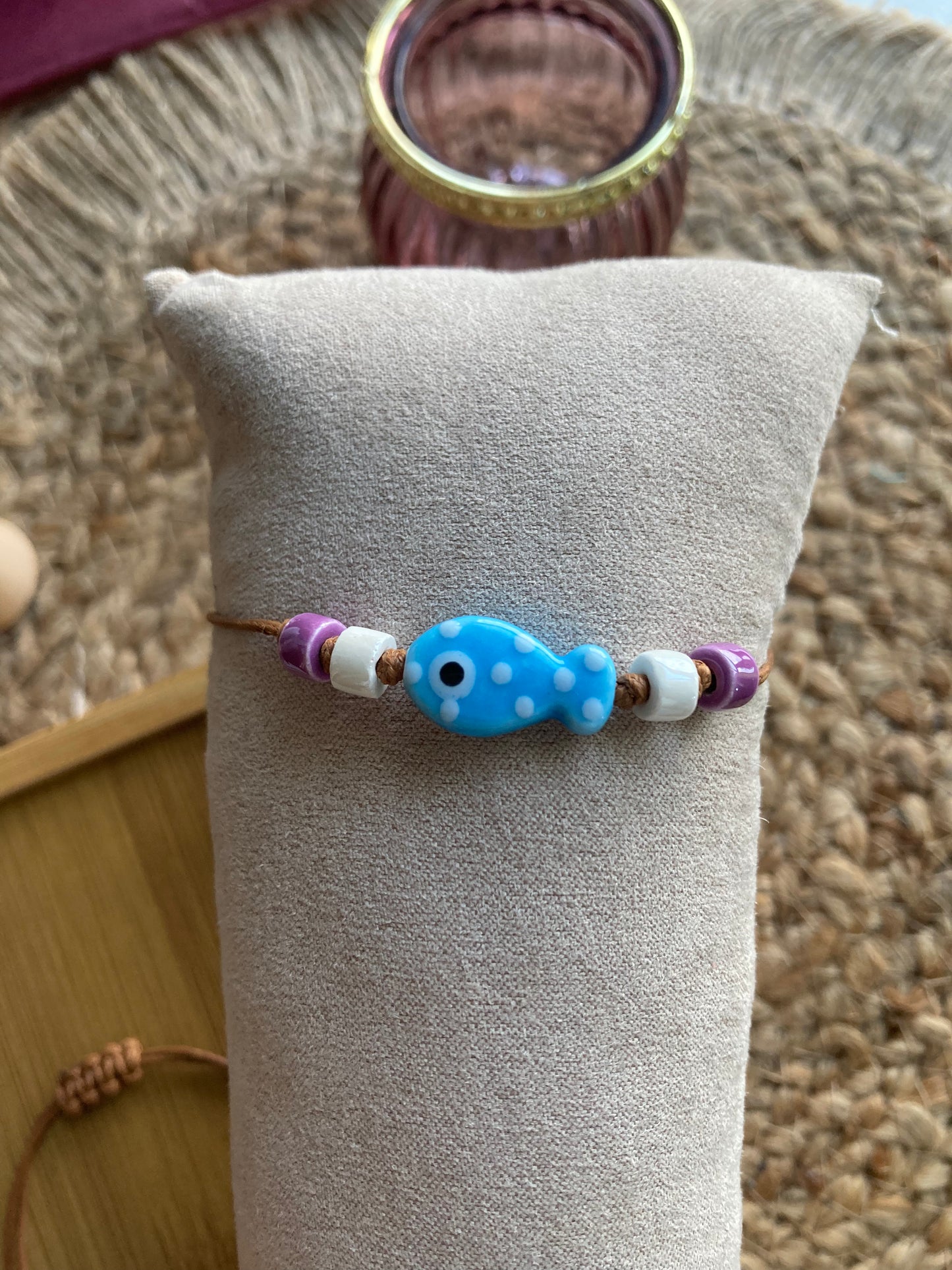 Bracciale Nami Cordino Marrone