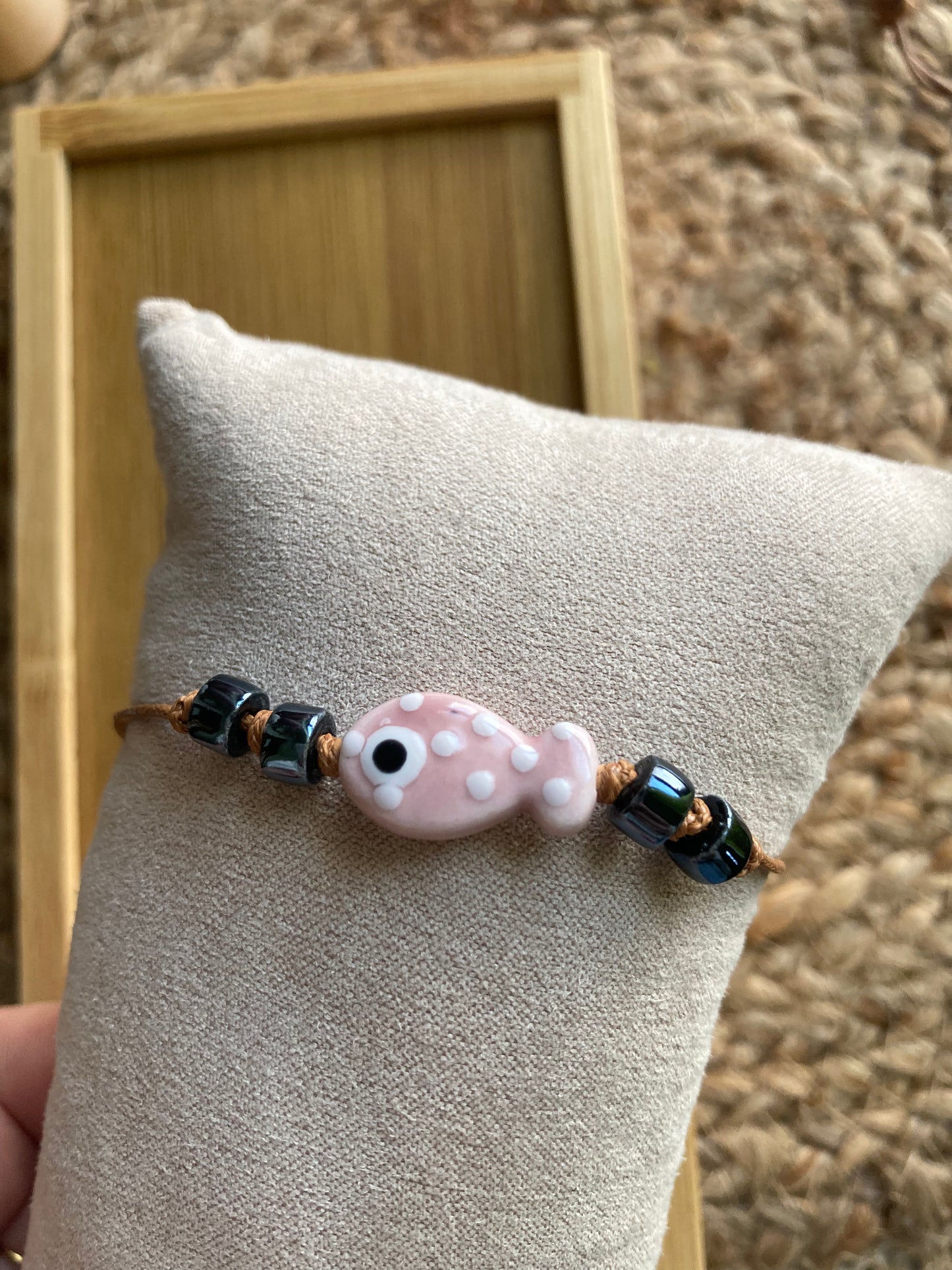 Bracciale Nami Cordino Marrone