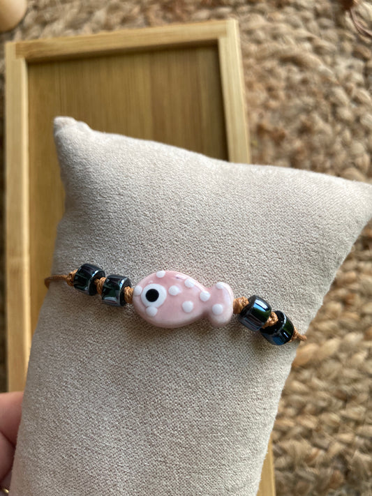 Bracciale Nami Cordino Marrone