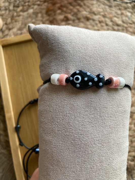 Bracciale Nami Cordino Nero