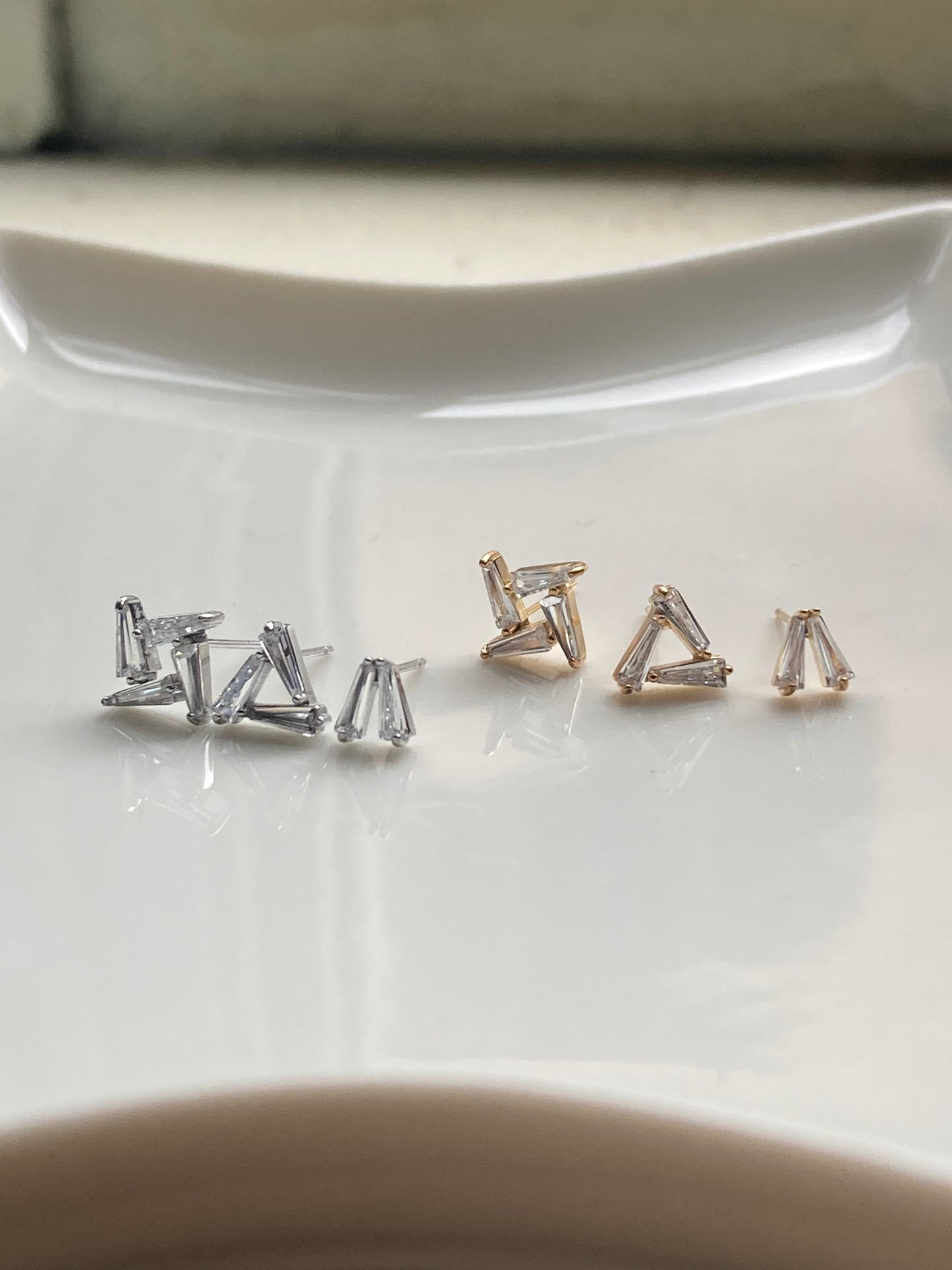 Set da 3 Orecchini Zirconi