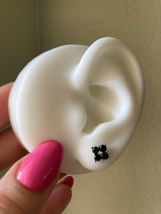 Orecchino Square Glow