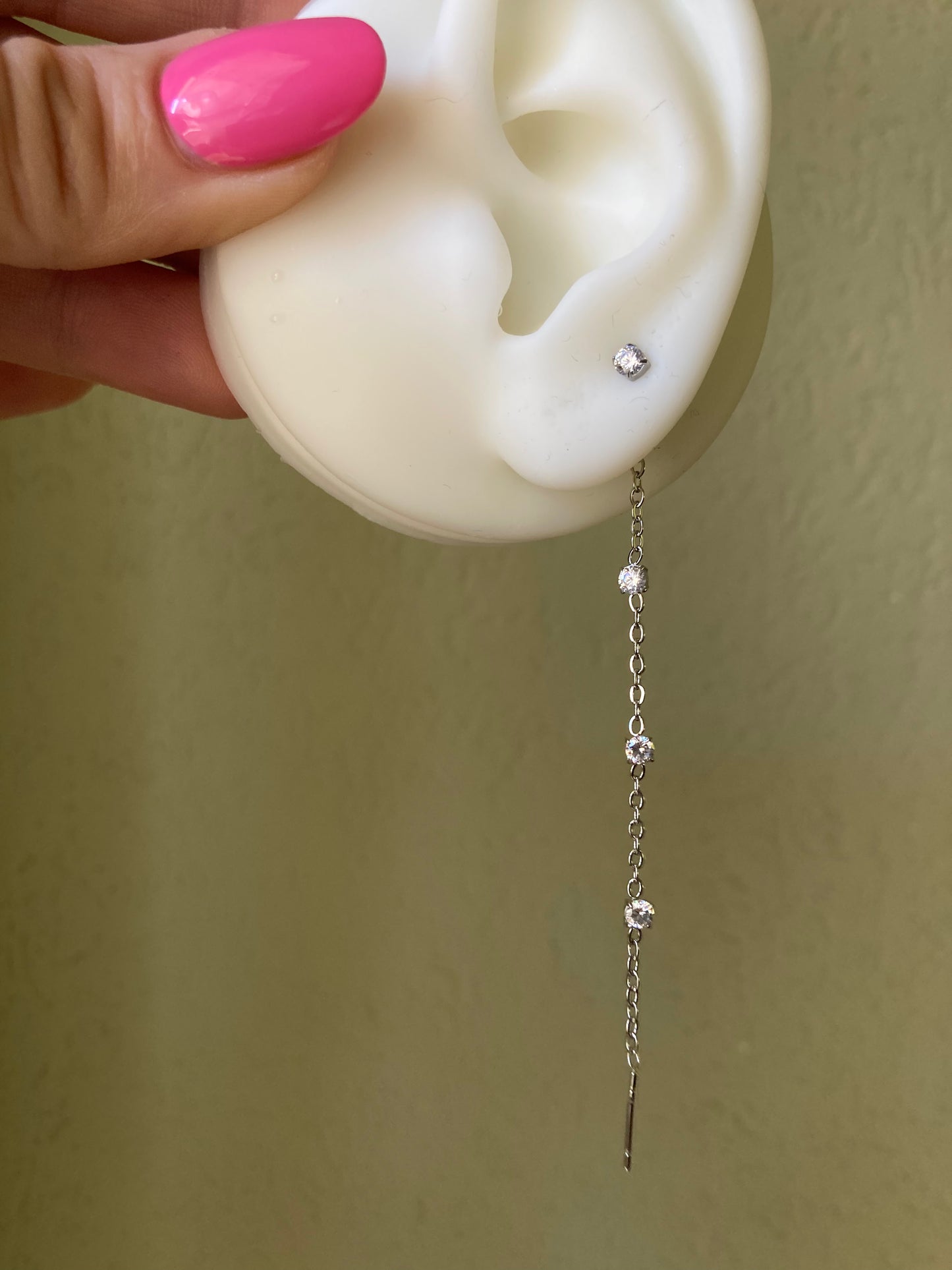 Orecchino  Cascata  Luna