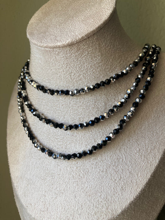 Collana Cristalli 3 Fili