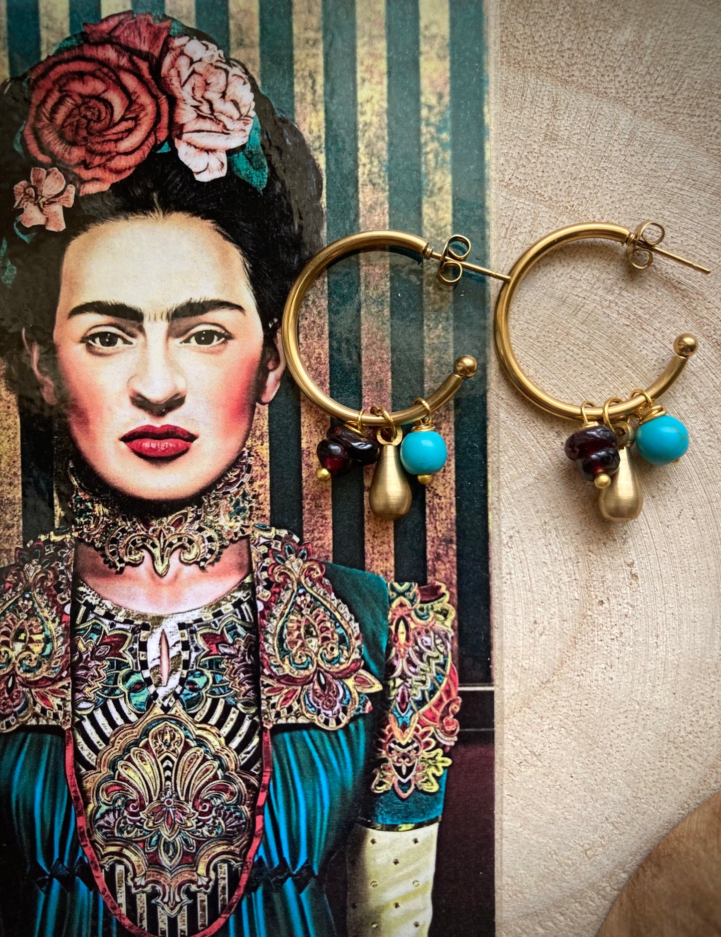 Orecchini pezzo unico