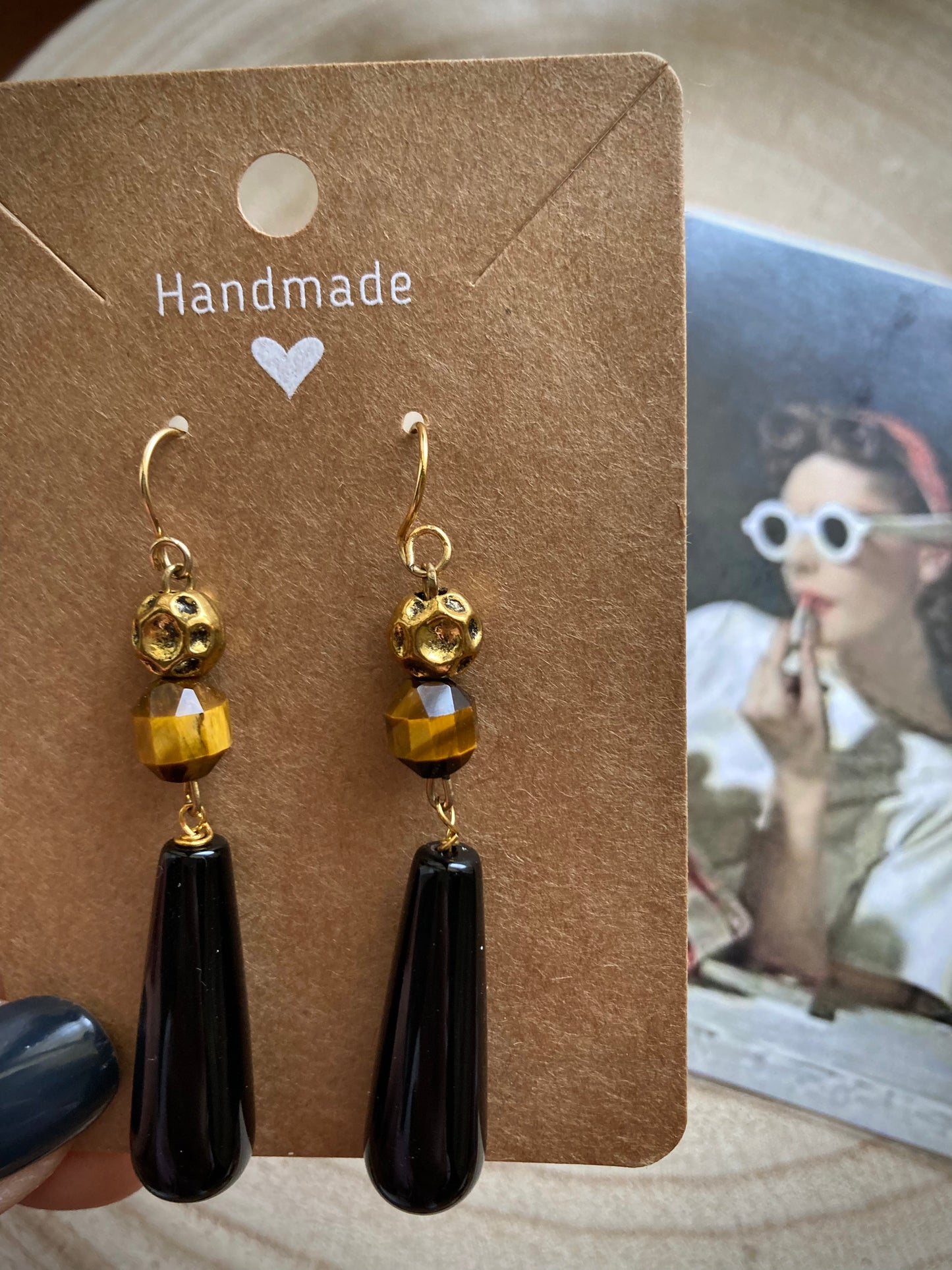 Orecchin Pendentii pezzo unico