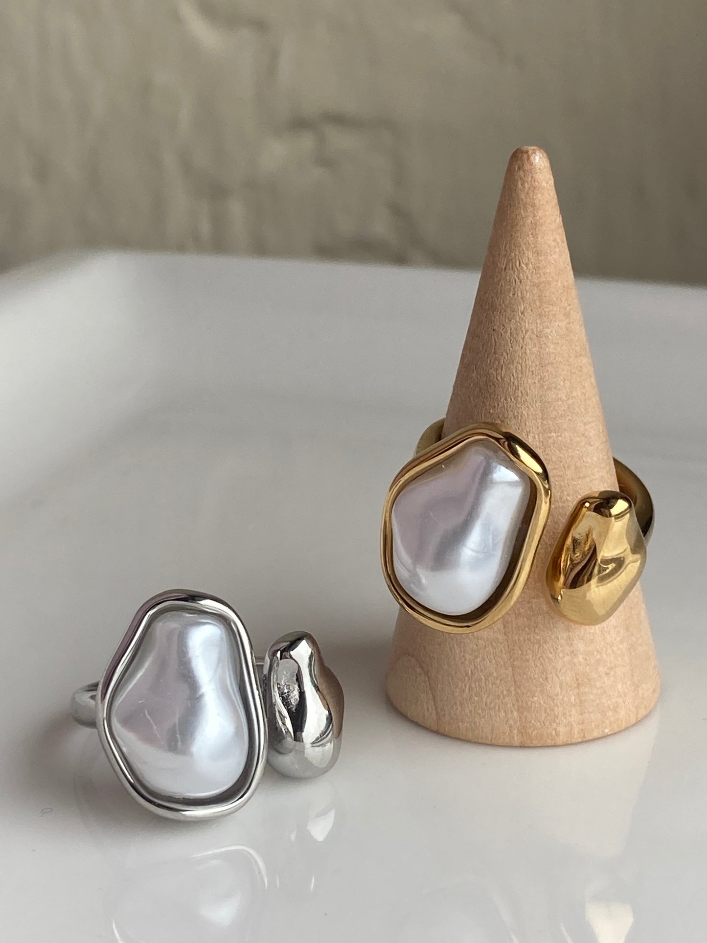 Anello Perla