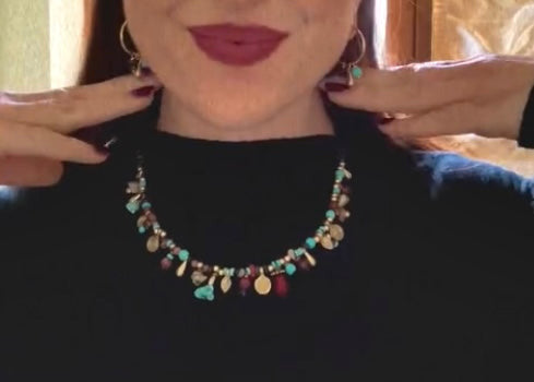 Collana etnica pezzo unico