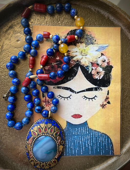 Collana etnica pezzo unico