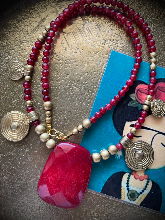 Collana etnica pezzo unico