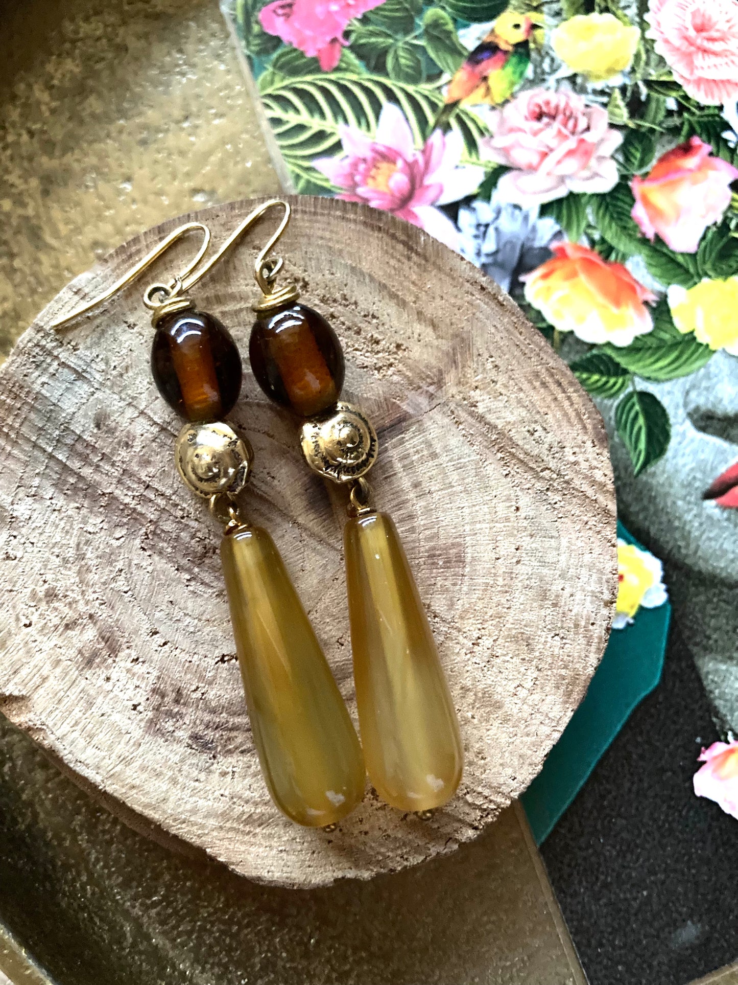 Orecchini Pendenti pezzo unico