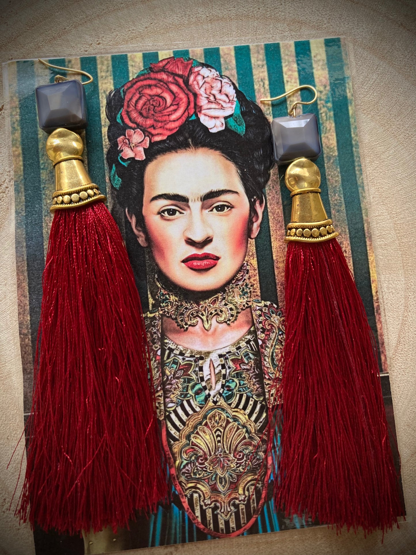 Orecchini nappe pezzo unico