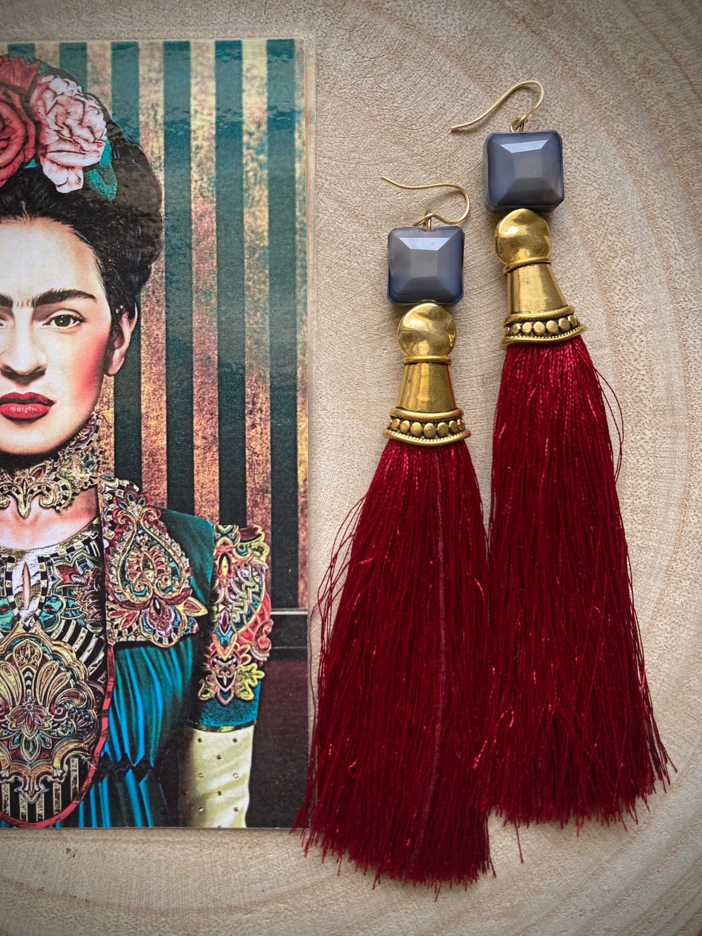 Orecchini nappe pezzo unico