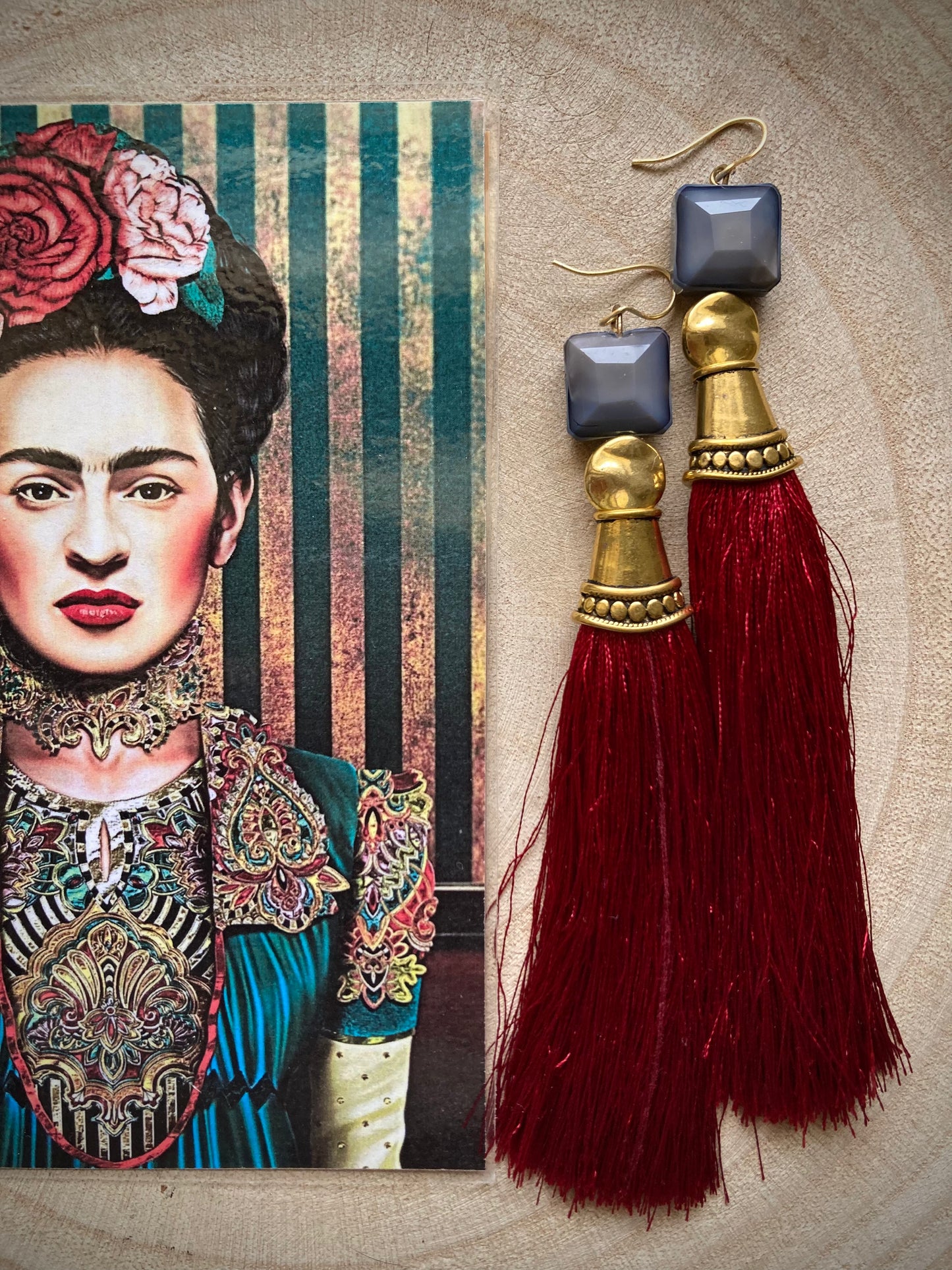 Orecchini nappe pezzo unico