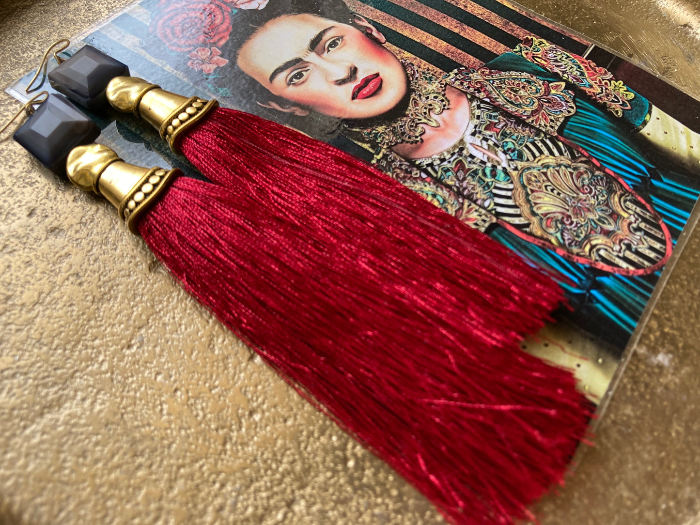 Orecchini nappe pezzo unico